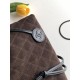 Replica di lusso Imitazioni borse griffate a secchiello/hobo Chanel trapuntata con coulisse scamosciata AS5227 Caffè Imitazioni Cloni Imitazioni borse griffate a secchiello/hobo Chanel trapuntata con coulisse scamosciata AS5227 Caffè firmate