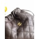 Replica di lusso Borse Imitazioni a secchiello trapuntata con coulisse Chanel AS5227 marrone Imitazioni Cloni Borse Imitazioni a secchiello trapuntata con coulisse Chanel AS5227 marrone firmate