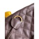 Replica di lusso Borse Imitazioni a secchiello trapuntata con coulisse Chanel AS5227 marrone Imitazioni Cloni Borse Imitazioni a secchiello trapuntata con coulisse Chanel AS5227 marrone firmate
