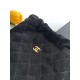 Replica di lusso Borsa a secchiello/hobo Chanel trapuntata con coulisse scamosciata AS5227 Nero Imitazioni Cloni Borsa a secchiello/hobo Chanel trapuntata con coulisse scamosciata AS5227 Nero firmate