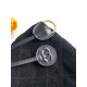 Replica di lusso Borsa a secchiello/hobo Chanel trapuntata con coulisse scamosciata AS5227 Nero Imitazioni Cloni Borsa a secchiello/hobo Chanel trapuntata con coulisse scamosciata AS5227 Nero firmate