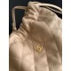 Replica di lusso Borsa a secchiello trapuntata con coulisse Chanel AS5227 albicocca Imitazioni Cloni Borsa a secchiello trapuntata con coulisse Chanel AS5227 albicocca firmate