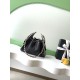 Replica di lusso Mini borsa Chanel 26P trapuntata in rafia intrecciata AS5631 Nero Imitazioni Cloni Mini borsa Chanel 26P trapuntata in rafia intrecciata AS5631 Nero firmate