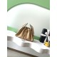 Replica di lusso Mini borsa Chanel 26P trapuntata in rafia intrecciata AS5631 marrone Imitazioni Cloni Mini borsa Chanel 26P trapuntata in rafia intrecciata AS5631 marrone firmate