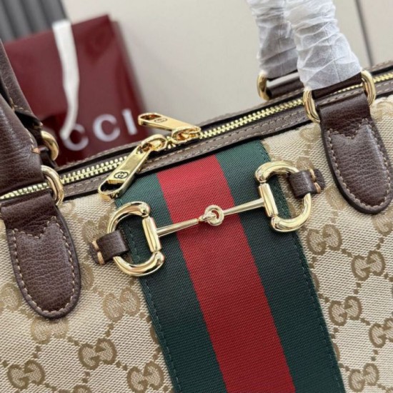 Replica di lusso Borsa bauletto grande Gucci Borsetto 866734 Marrone Imitazioni Cloni Borsa bauletto grande Gucci Borsetto 866734 Marrone firmate