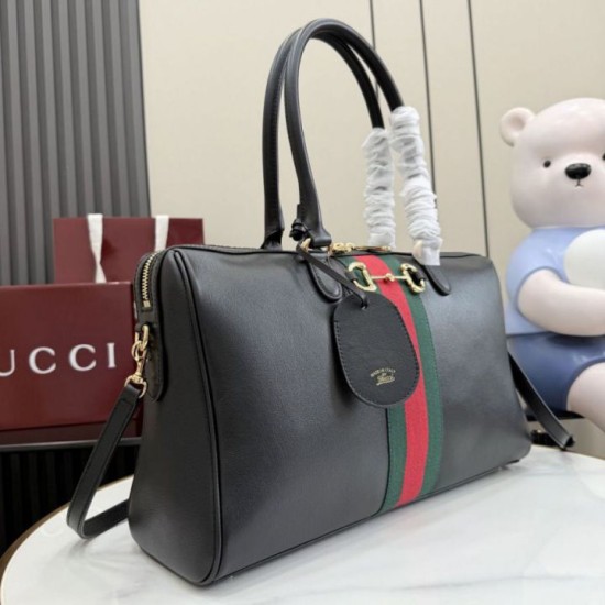 Cloni Borsa bauletto grande Gucci Borsetto 866734 Nero firmate