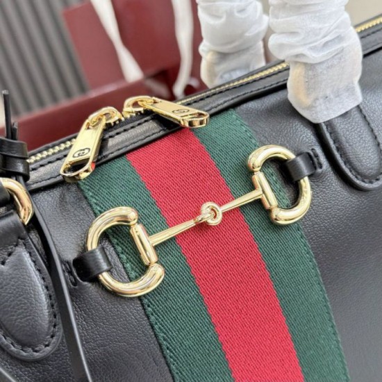 Cloni Borsa bauletto grande Gucci Borsetto 866734 Nero firmate