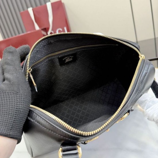 Replica di lusso Borse Imitazioni Gucci Borse Imitazionitto Boston media 866732 nera Imitazioni Cloni Borse Imitazioni Gucci Borse Imitazionitto Boston media 866732 nera firmate