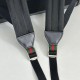Replica di lusso Zaino medio da uomo Gucci con emblema GG 854750 Nero Imitazioni Cloni Zaino medio da uomo Gucci con emblema GG 854750 Nero firmate
