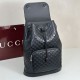 Replica di lusso Zaino medio da uomo Gucci con emblema GG 854750 Nero Imitazioni Cloni Zaino medio da uomo Gucci con emblema GG 854750 Nero firmate
