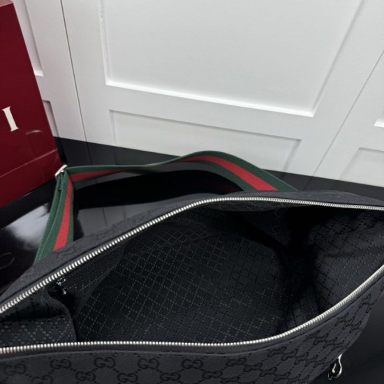 Replica di lusso Borse Alta Qualità a tracolla media da uomo Gucci Brera 866938 nera Imitazioni Cloni Borse Replica Alta Qualità a tracolla media da uomo Gucci Brera 866938 nera firmate