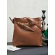 Replica di lusso Borsa a secchiello a tracolla Miu Miu Aventure nappa 5BE101 Marrone Imitazioni Cloni Borsa a secchiello a tracolla Miu Miu Aventure nappa 5BE101 Marrone firmate