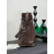 Replica di lusso Borsa a secchiello a tracolla Miu Miu Aventure nappa 5BE101 Caffè Imitazioni Cloni Borsa a secchiello a tracolla Miu Miu Aventure nappa 5BE101 Caffè firmate