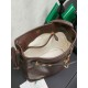 Replica di lusso Borsa a secchiello a tracolla Miu Miu Aventure nappa 5BE101 Caffè Imitazioni Cloni Borsa a secchiello a tracolla Miu Miu Aventure nappa 5BE101 Caffè firmate