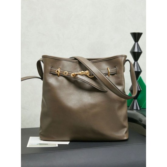 Replica di lusso Borsa a secchiello a tracolla Miu Miu Aventure nappa 5BE101 Radica Imitazioni Cloni Borsa a secchiello a tracolla Miu Miu Aventure nappa 5BE101 Radica firmate