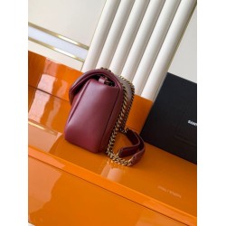 Borse a tracolla media YSL Saint Laurent Calypso Marrone Borse a tracolla media YSL Saint Laurent Calypso Marrone