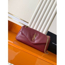 Borse a tracolla media YSL Saint Laurent Calypso Marrone