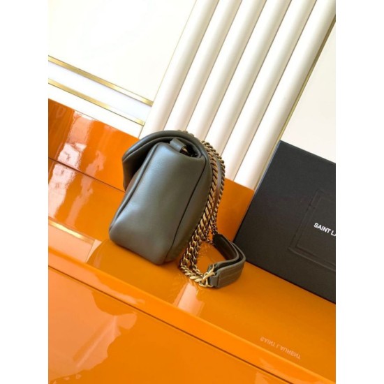 Replica di lusso Imitazioni borse griffate a tracolla media YSL Saint Laurent Calypso muschio Imitazioni Cloni Imitazioni borse griffate a tracolla media YSL Saint Laurent Calypso muschio firmate