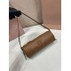 Replica di lusso Pochette compatta in nappa Miu Miu 5NE851 Marrone Imitazioni Cloni Pochette compatta in nappa Miu Miu 5NE851 Marrone firmate