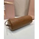 Replica di lusso Pochette compatta in nappa Miu Miu 5NE851 Marrone Imitazioni Cloni Pochette compatta in nappa Miu Miu 5NE851 Marrone firmate