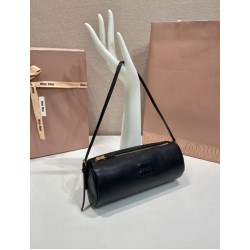 Pochette compatta in nappa Miu Miu 5NE851 Nero Pochette compatta in nappa Miu Miu 5NE851 Nero