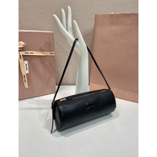 Cloni Pochette compatta in nappa Miu Miu 5NE851 Nero firmate