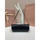 Cloni Pochette compatta in nappa Miu Miu 5NE851 Nero firmate