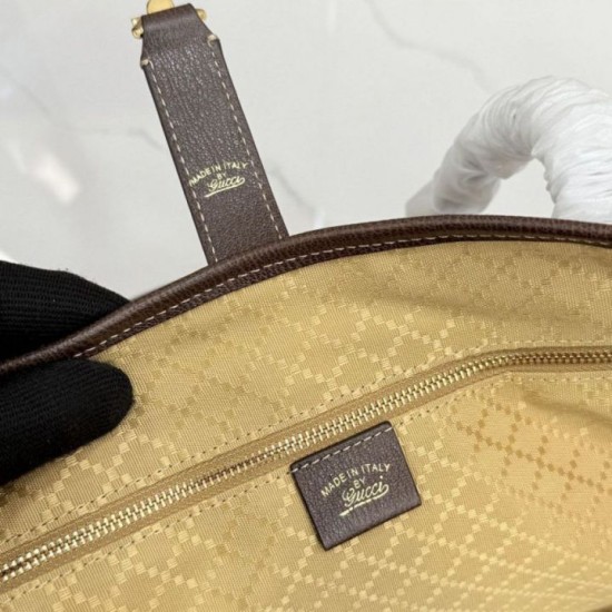 Replica di lusso Borsa tote grande Gucci Jackie 867014 Marrone Imitazioni Cloni Borsa tote grande Gucci Jackie 867014 Marrone firmate