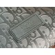 Replica di lusso Borsa a tracolla Dior Trek con cerniera Dior Oblique nylon nero Imitazioni Cloni Borsa a tracolla Dior Trek con cerniera Dior Oblique nylon nero firmate