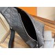 Replica di lusso Borsa a tracolla Dior Trek con cerniera Dior Oblique nylon nero Imitazioni Cloni Borsa a tracolla Dior Trek con cerniera Dior Oblique nylon nero firmate
