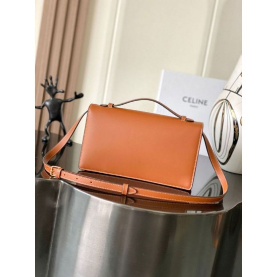 Replica di lusso Borse Celine Medium Triomphe Folio nera Imitazioni Cloni Borse Celine Medium Triomphe Folio nera firmate