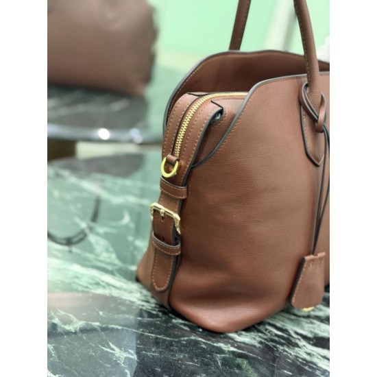 Replica di lusso Borse Alta Qualità tote grande Prada 1BG600 Marrone Imitazioni Cloni Borse Replica Alta Qualità tote grande Prada 1BG600 Marrone firmate