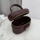 Replica di lusso Beauty case Dior Lady Dior Micro Bordeaux Imitazioni Cloni Beauty case Dior Lady Dior Micro Bordeaux firmate