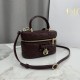Replica di lusso Beauty case Dior Lady Dior Micro Bordeaux Imitazioni Cloni Beauty case Dior Lady Dior Micro Bordeaux firmate