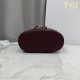 Replica di lusso Beauty case Dior Lady Dior Micro Bordeaux Imitazioni Cloni Beauty case Dior Lady Dior Micro Bordeaux firmate