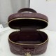 Replica di lusso Beauty case Dior Lady Dior Micro Bordeaux Imitazioni Cloni Beauty case Dior Lady Dior Micro Bordeaux firmate