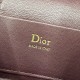 Replica di lusso Beauty case Dior Lady Dior Micro Bordeaux Imitazioni Cloni Beauty case Dior Lady Dior Micro Bordeaux firmate