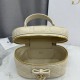 Replica di lusso Beauty case Dior Lady Dior Micro Albicocca Imitazioni Cloni Beauty case Dior Lady Dior Micro Albicocca firmate