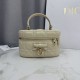 Replica di lusso Beauty case Dior Lady Dior Micro Albicocca Imitazioni Cloni Beauty case Dior Lady Dior Micro Albicocca firmate