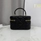 Replica di lusso Beauty case Dior Lady Dior Micro Nero Imitazioni Cloni Beauty case Dior Lady Dior Micro Nero firmate