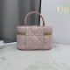 Replica di lusso Beauty case Dior Lady Dior Micro Rosa Imitazioni Cloni Beauty case Dior Lady Dior Micro Rosa firmate