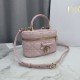 Replica di lusso Beauty case Dior Lady Dior Micro Rosa Imitazioni Cloni Beauty case Dior Lady Dior Micro Rosa firmate