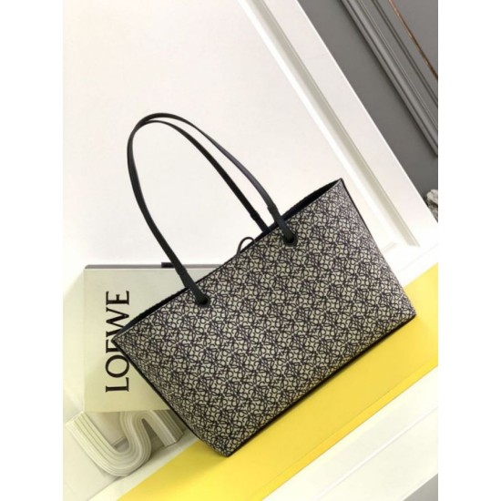 Replica di lusso Borsa tote di lusso Loewe East West in jacquard anagramma Imitazioni Cloni Borsa tote di lusso Loewe East West in jacquard anagramma firmate