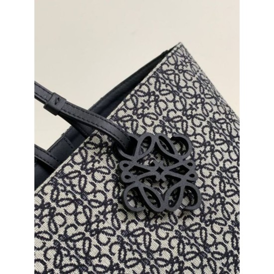 Replica di lusso Borsa tote di lusso Loewe East West in jacquard anagramma Imitazioni Cloni Borsa tote di lusso Loewe East West in jacquard anagramma firmate