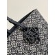 Replica di lusso Borsa tote di lusso Loewe East West in jacquard anagramma Imitazioni Cloni Borsa tote di lusso Loewe East West in jacquard anagramma firmate