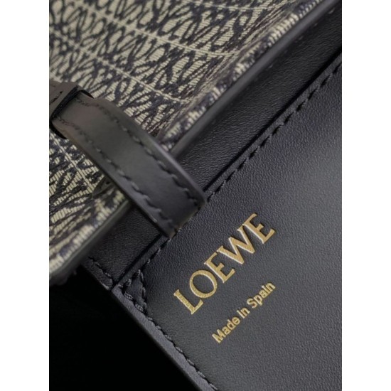 Replica di lusso Borsa tote di lusso Loewe East West in jacquard anagramma Imitazioni Cloni Borsa tote di lusso Loewe East West in jacquard anagramma firmate