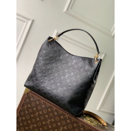 Replica di lusso Borsa Louis Vuitton Hobo Metis M27189 Nera Imitazioni Cloni Borsa Louis Vuitton Hobo Metis M27189 Nera firmate