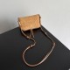Cloni Pouch Bottega Veneta Concerto camoscio intrecciato Marrone firmate