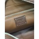 Replica di lusso Borsa Prada media con manico superiore marrone Imitazioni Cloni Borsa Prada media con manico superiore marrone firmate