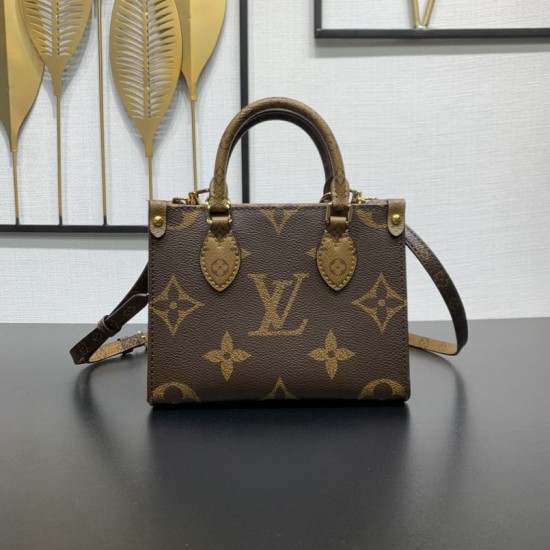Replica di lusso Borse tote Louis Vuitton OnTheGo BB M46839 Imitazioni Cloni Borse tote Louis Vuitton OnTheGo BB M46839 firmate
